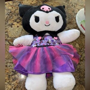 Kuromi Build-A-Bear featuring a working exclusive sound clip